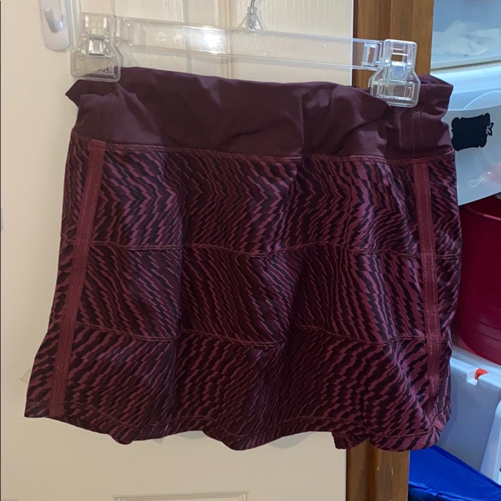 lululemon pace rival skirt (long)